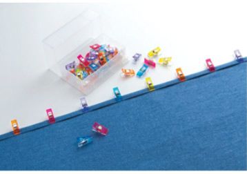 Clover Wonder Clips Neon Colours (10 per pack)