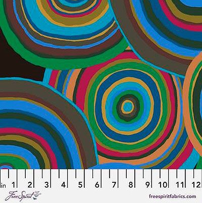 Kaffe Fassett Targets Fabric Green (per 1/4 metre) Kaffe Fassett Targets Fabric Green (per 1/4 metre)