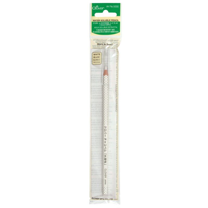Clover Water Soluble Pencil, White