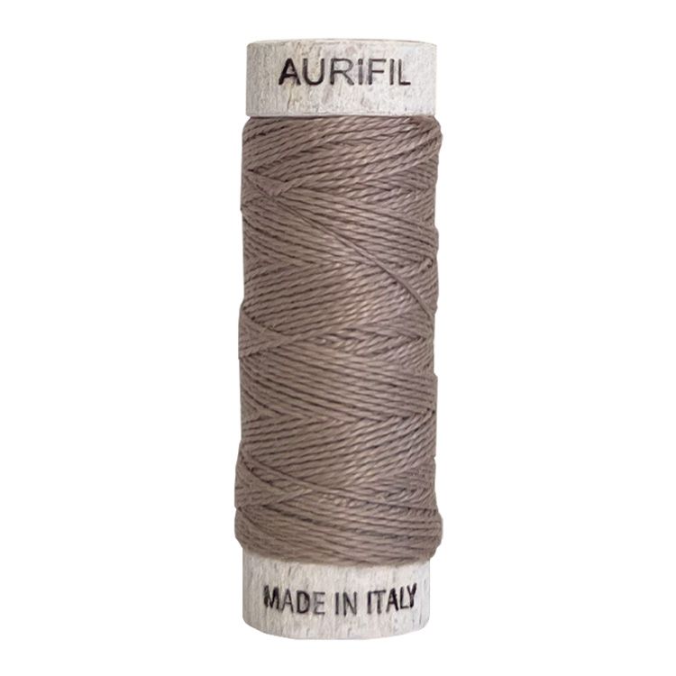 Aurifil 8 Cotton Thread 6730 Steampunk