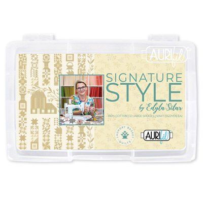 Aurifil 50 Thread Box: Signature Style by Edyta Sitar Aurifil 50 Thread Box: Signature Style by Edyta Sitar