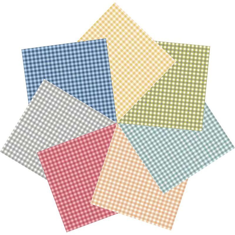 Gingham Fat Quarter Bundle
