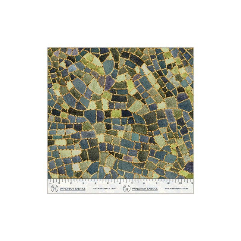 Flora and Form fabric: Crackle, Labradorite