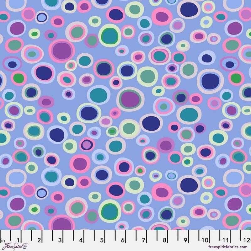 Kaffe Fassett Fabric Bubbles, Blue