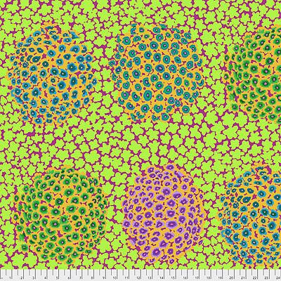 Kaffe Fassett Collective: Hydrangea Green (per 1/4 metre)