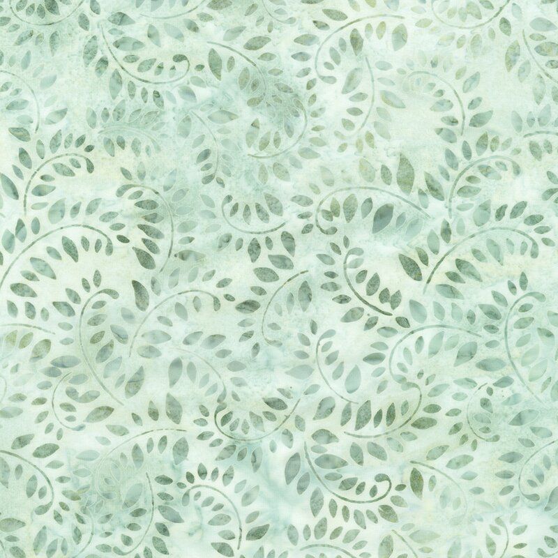 Morning Mist Batik fabric: Fresh Dew