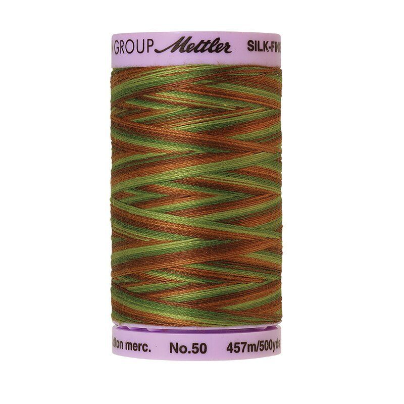 Mettler 50 Variegated Cotton Thread 9822, Forest Land