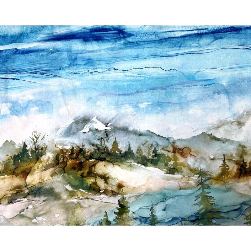 The Great Outdoors fabric: Mountain Ombre