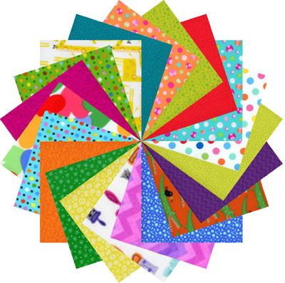 Colour Me Happy 5" Charm Pack