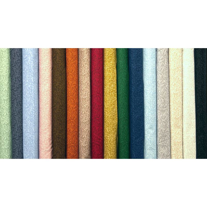 William Morris Willow Bough Blender Fabrics 5" Charm Pack