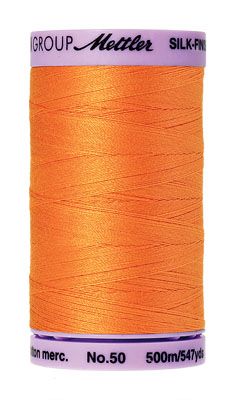 Mettler 50 Cotton Thread 500m 0122 Pumpkin Mettler 50 Cotton Thread 500m 0122 Pumpkin