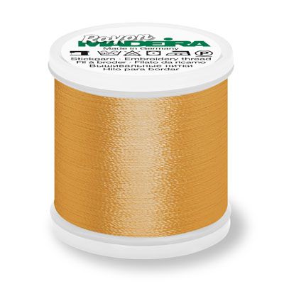 Madeira Embroidery Thread 1025 Mid Gold