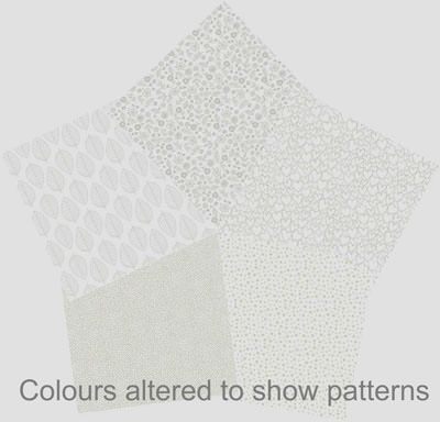 Makower Essentials Whites Fat Quarter Pack Makower Essentials Whites Fat Quarter Pack