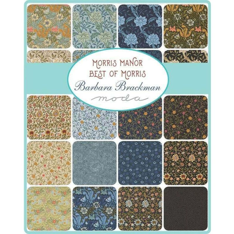 Morris Manor 10" Patchwork Palette
