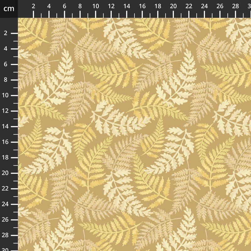 Botanicals fabrics: Flower Shop, Fernery Almond