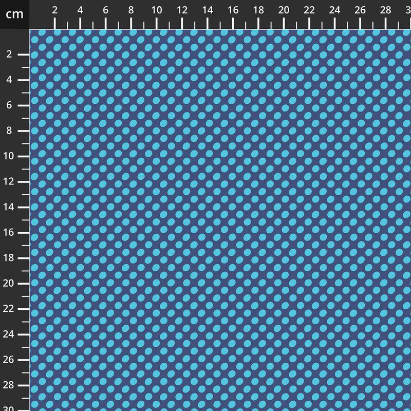 Dot to Dot fabric, Diva Blue Dot to Dot fabric, Diva Blue