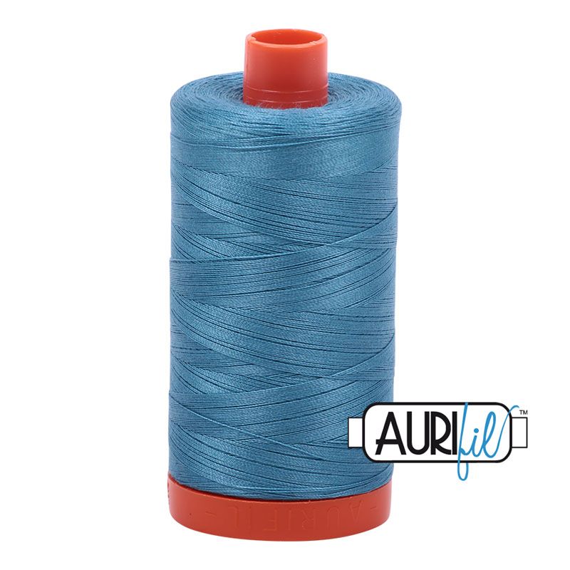 Aurifil 50 Wt Thread Teal, 2815