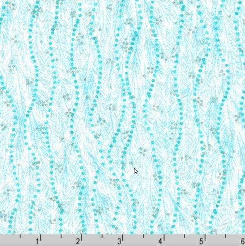 Peaceful fabric: Streamers, Glacier