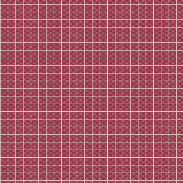 Tilda fabric: Creating Memories Winter Plaid Burgundy