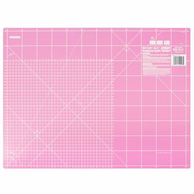 Olfa Pink Rotary Cutting Mat 18" x 24"  60x45cm