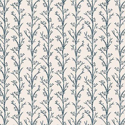Willow Fabric: Blooming Branches Ivory (per 1/4 metre)