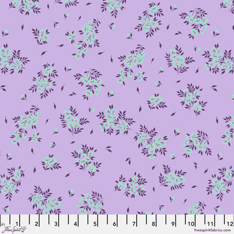 Tula Pink True Colours Fabric: What a Ditz, Viola