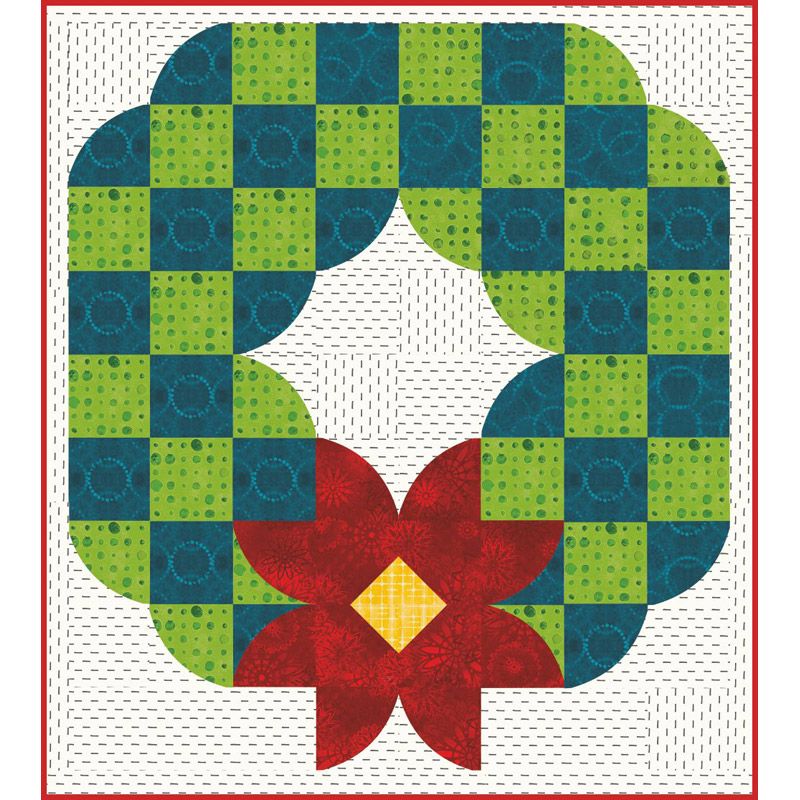 Wreath - Posh Seasonal Club Wall Hanging kit Pre Order