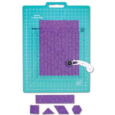 June Tailor 1/2' Shape Cut Slotter Ruler 12" x 12"