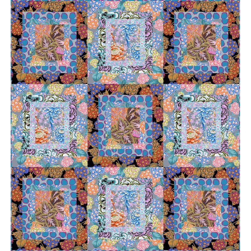 Kaffe Fassett Vintage Ripples Quilt Kit Kaffe Fassett Vintage Ripples Quilt Kit