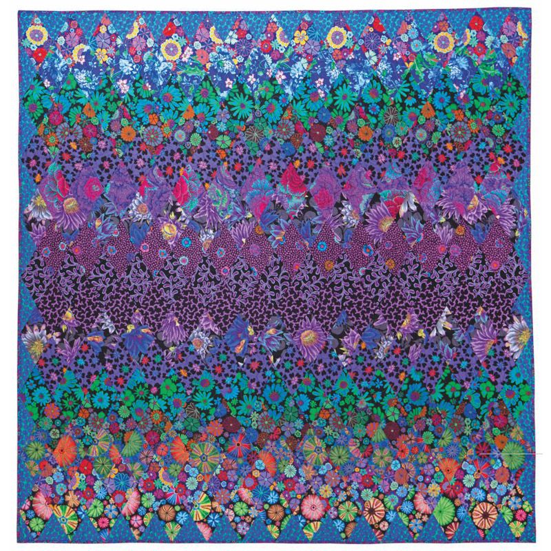 Dark Diamonds Quilt Kit