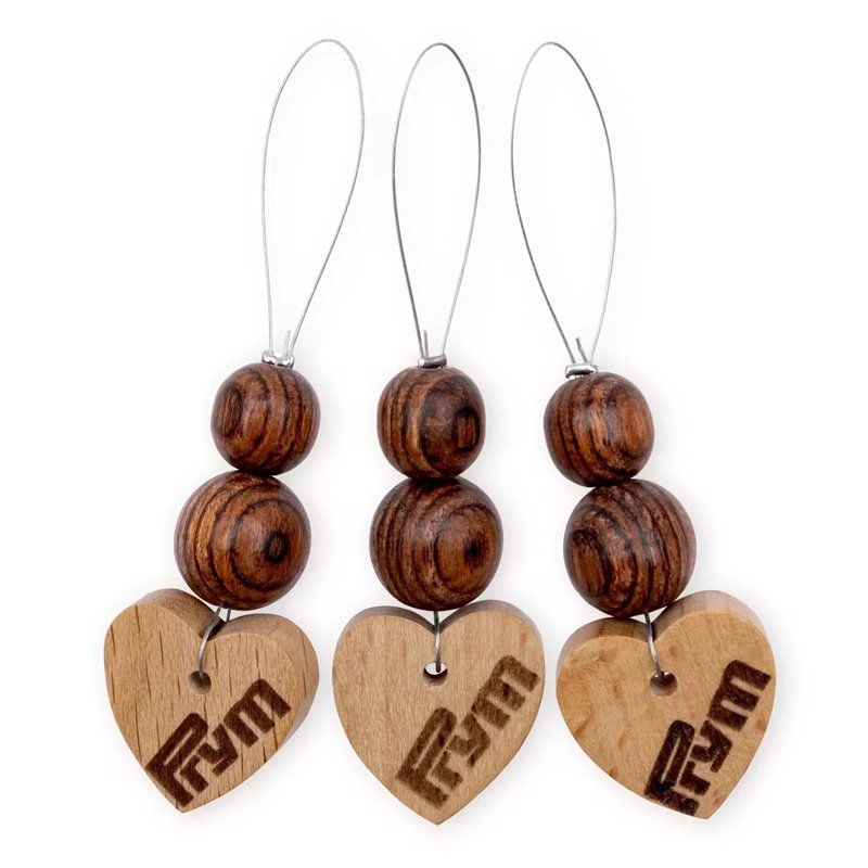 Prym Stitch Markers, Wood