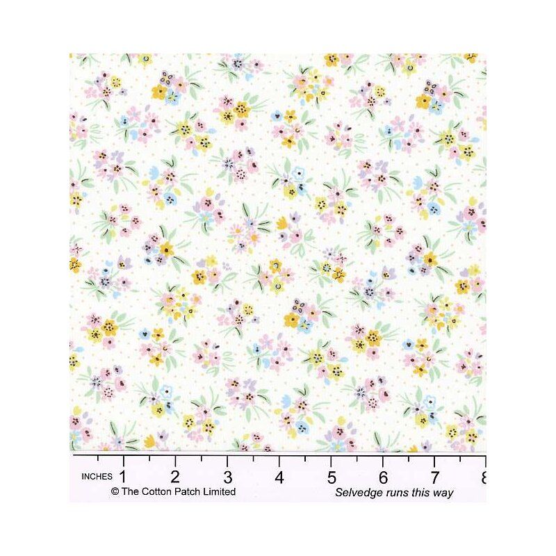 Liberty Heirloom fabric: Beatrice Bouquet Liberty Heirloom fabric: Beatrice Bouquet