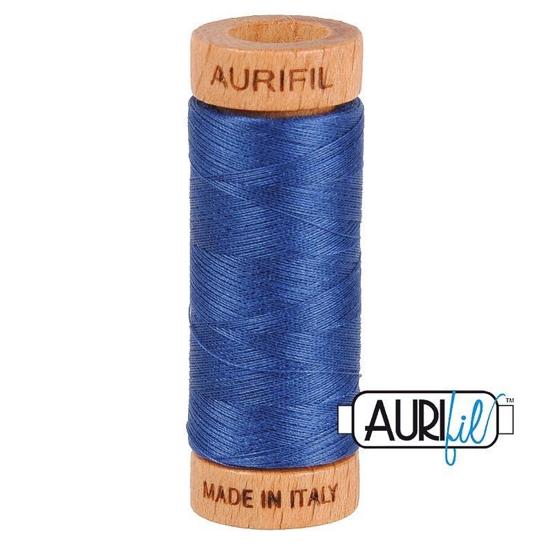 Aurifil 80 Cotton Thread 2775 Steel Blue