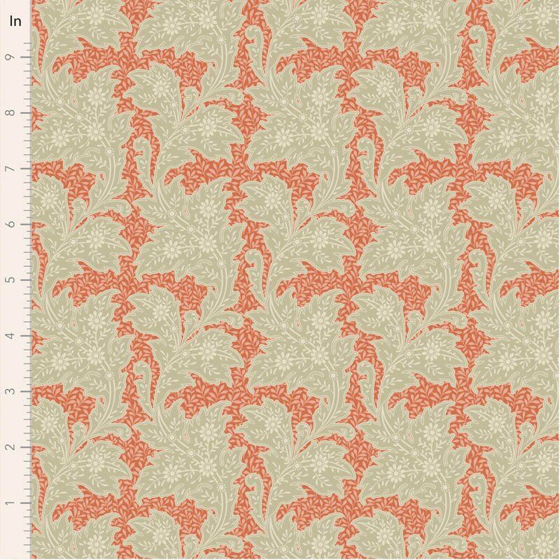 Tilda Songbird Blenders fabric: Stella Coral