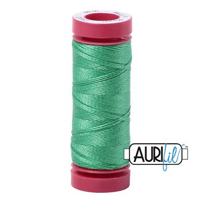 Aurifil 12 Cotton Thread 2860 Light Emerald Aurifil 12 Cotton Thread 2860 Light Emerald