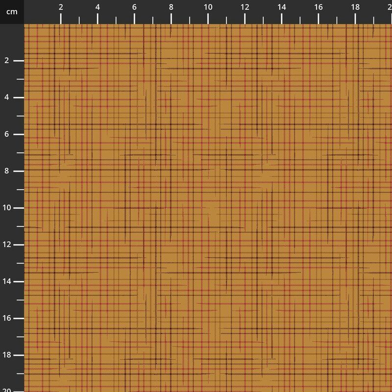 One S1ster Yarn Dyes Fabrics: Space Dyed Plaid, Gold