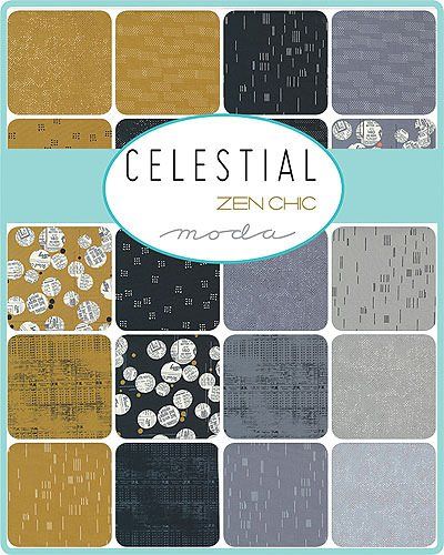 Celestial 10" Layer Cake by Zen Chic Celestial 10" Layer Cake by Zen Chic