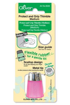Clover Protect and Grip Thimble: Medium Clover Protect and Grip Thimble: Medium