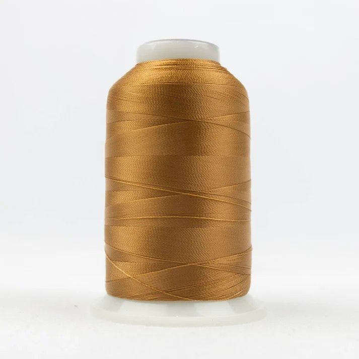 Deco Bob: 80wt 2ply Polyester Thread 2000m Spool Dark Copper