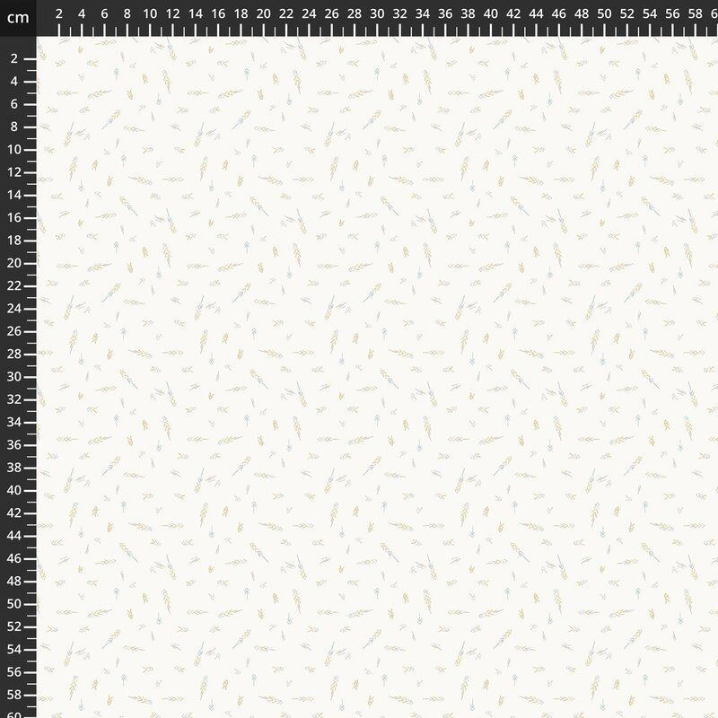 Country Coordinates fabric, Lucky Day, Flannel, Arrows Cream