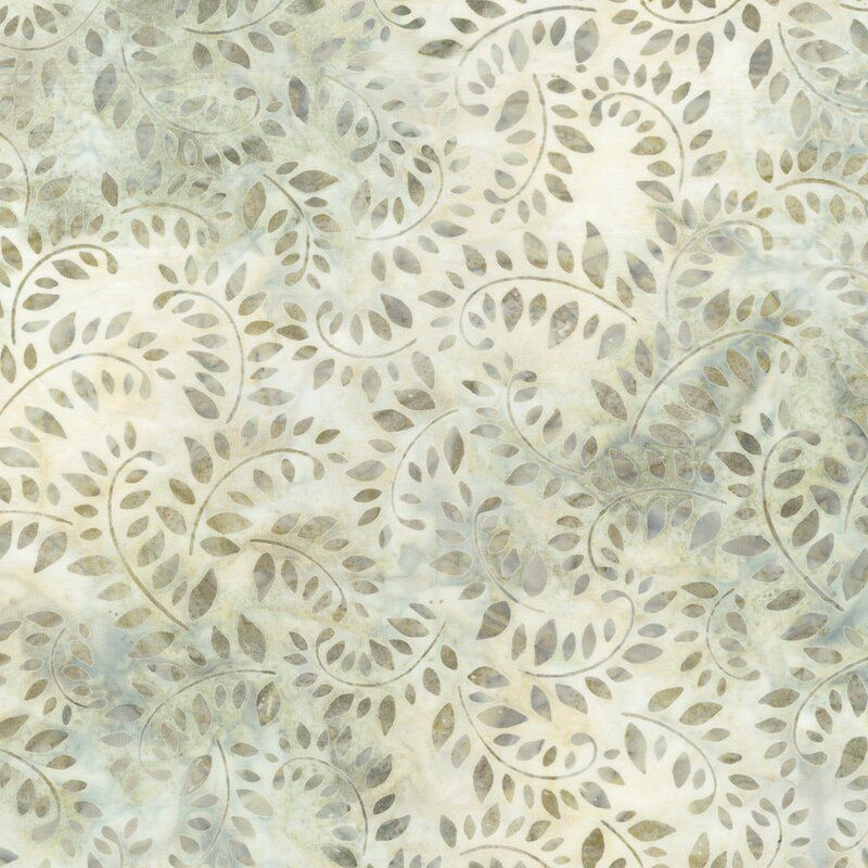 Morning Mist Batik fabric: Natural Morning Mist Batik fabric: Natural