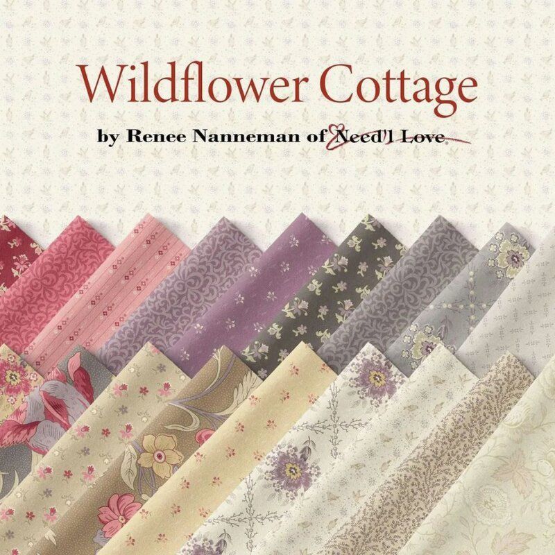 Wildflower Cottage 5" Squares Pack