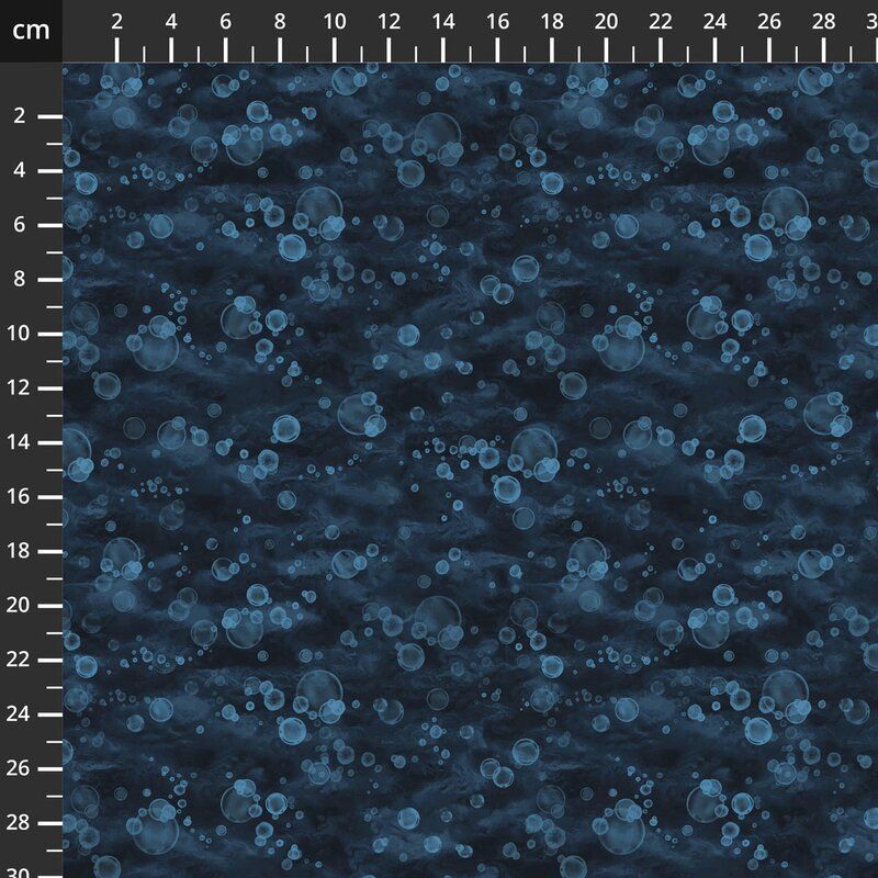 Ocean Song fabric: Spume, Deep Sea