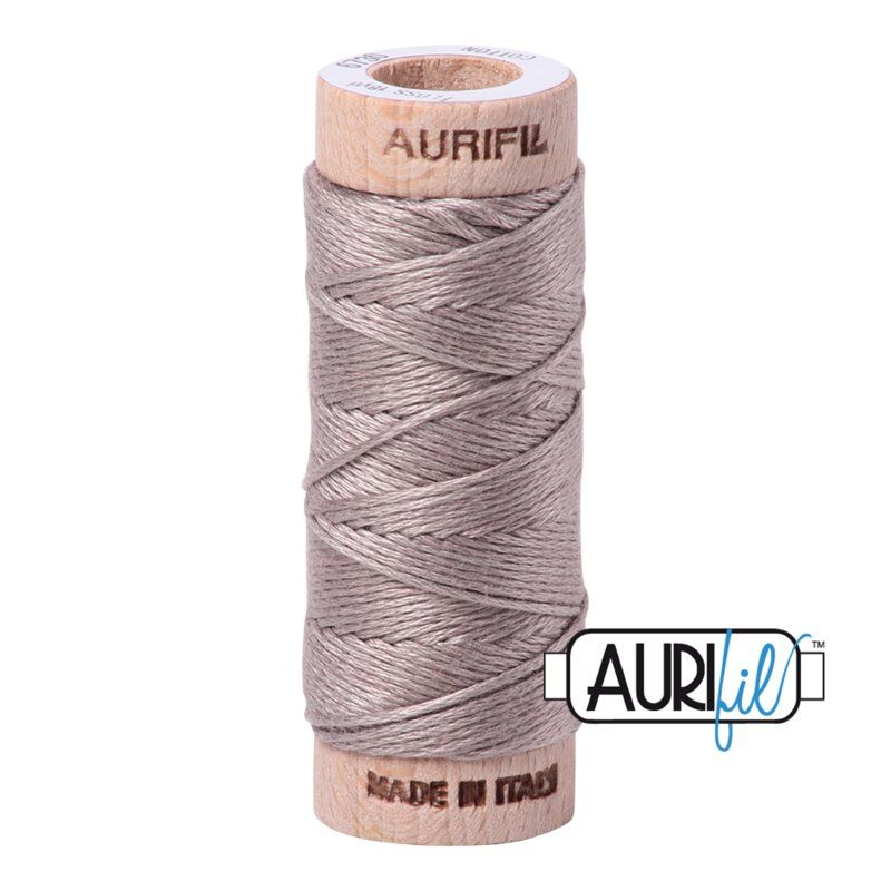 Aurifil Floss Cotton Thread 6730 Steampunk