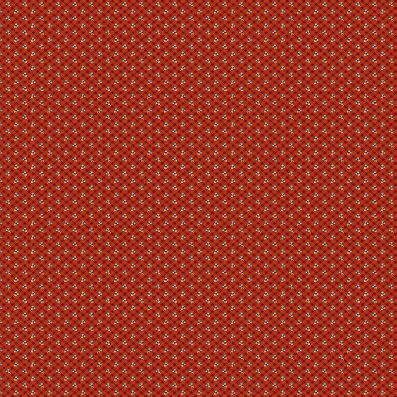 Autumn Woods fabric: Harvest Check, Red Autumn Woods fabric: Harvest Check, Red