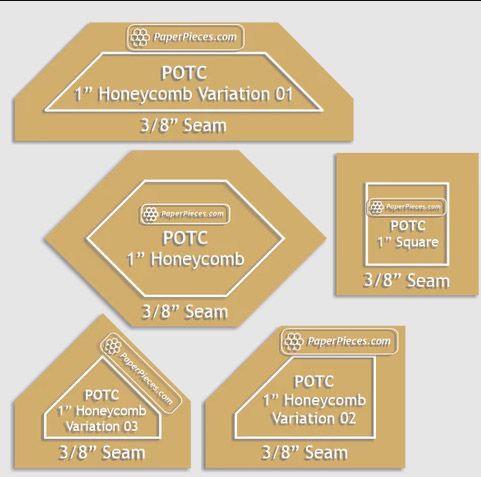 Lucy Boston's Patchwork of the Crosses Acrylic Set