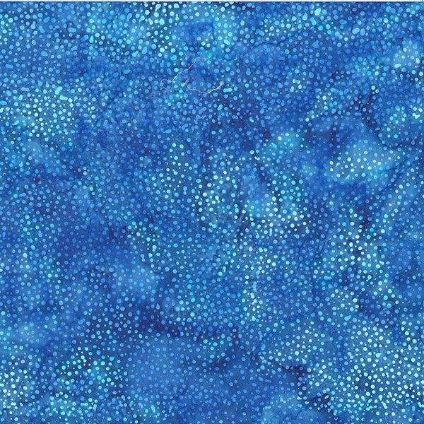 Bali Batik Balii Dots Fabric: Mermaid (per 1/4 metre)