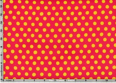 Kaffe Fassett Fabric Spot Melon