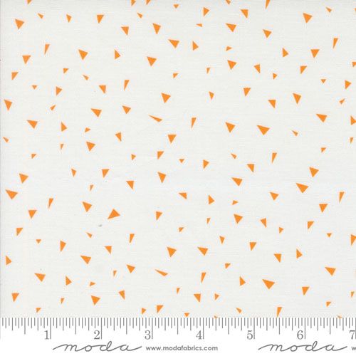 Mixed Bag of Bonbons fabric: Orange Triangle Mixed Bag of Bonbons fabric: Orange Triangle