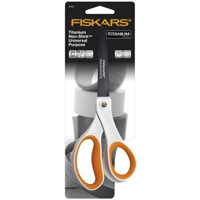 Fiskars Universal Non Stick 21cm Scissors Fiskars Universal Non Stick 21cm Scissors